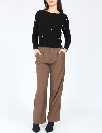 Pulover Zara, negru Negru