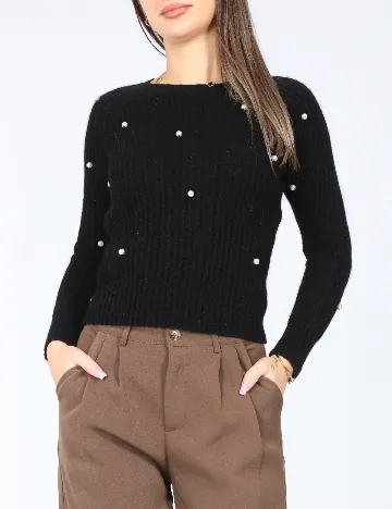 Pulover Zara, negru Negru