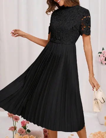 Rochie medie SHEIN, negru Negru