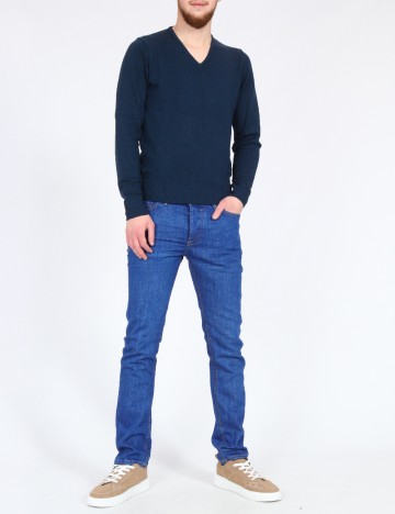 Blugi Bershka, albastru