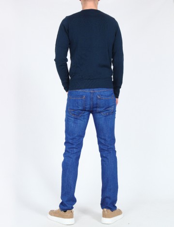 Blugi Bershka, albastru