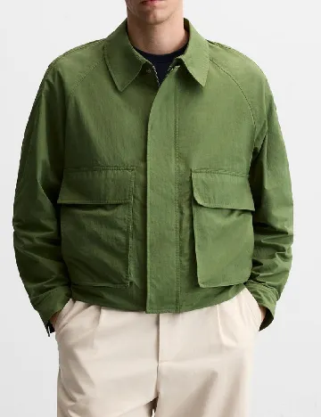 Jacheta Zara, verde Verde