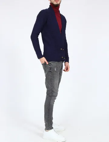 Cardigan Zara, bleumarin Albastru