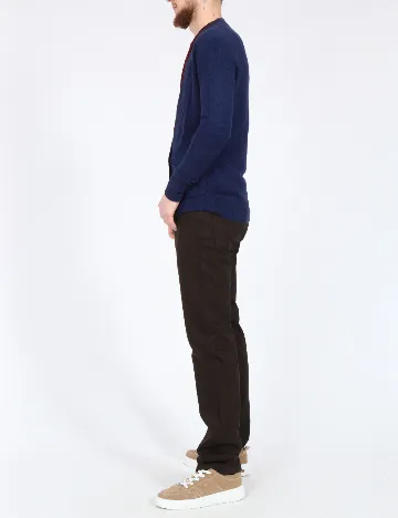 Cardigan Zara, albastru Albastru