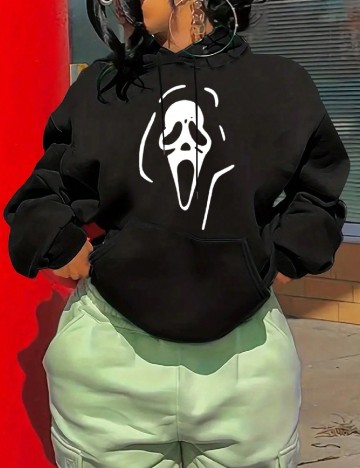 Hanorac SHEIN, negru