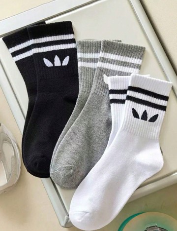 Set sosete 6 perechi SHEIN, mix culori