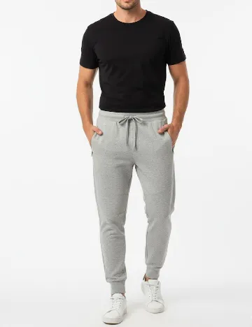 Pantaloni Bershka, gri Gri