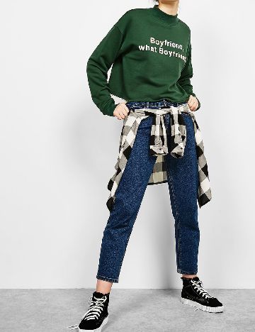 Bluza Bershka, verde