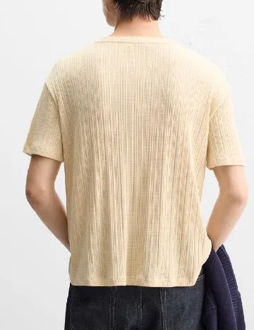 Tricou Zara, crem Crem