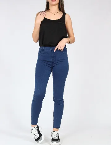 Blugi Zara, albastru Albastru