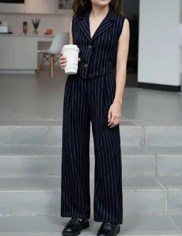 Compleu Shein Kids, bleumarin Albastru