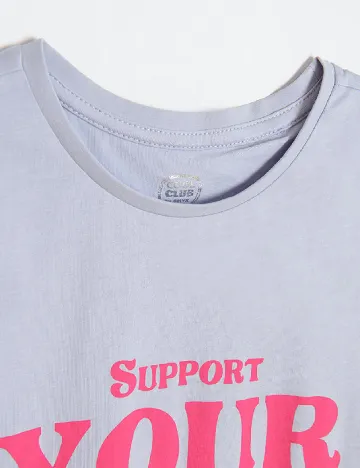 Tricou Cool Club, mov Mov