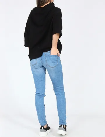 Blugi Bershka, albastru Albastru