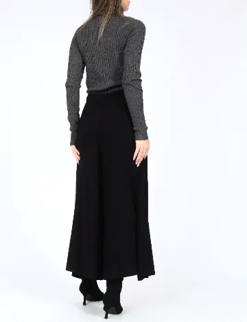 Pantaloni Bershka, negru Negru