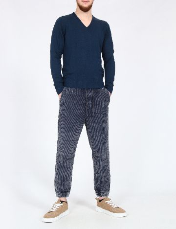 Pantaloni Zara, albastru