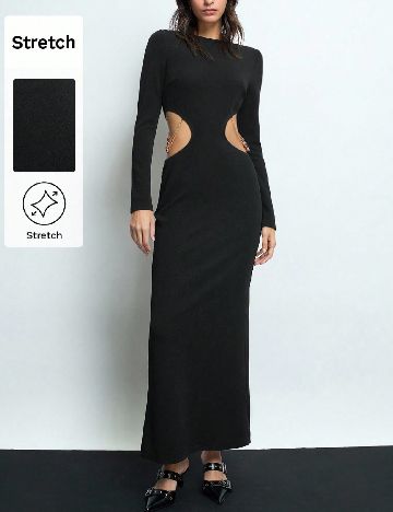 Rochie lunga SHEIN, negru