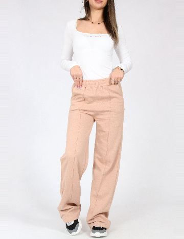 Pantaloni SHEIN, maro deschis