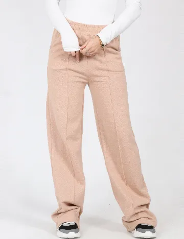 Pantaloni SHEIN, maro deschis Maro