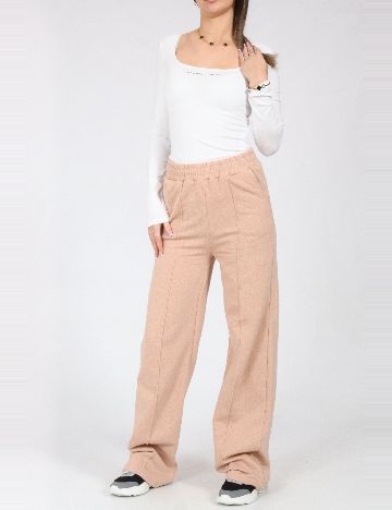 Pantaloni SHEIN, maro deschis