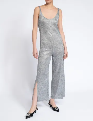 Salopeta Zara, argintiu Gri