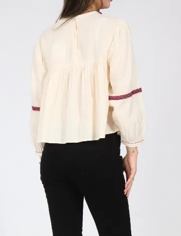 Bluza Zara, crem Crem