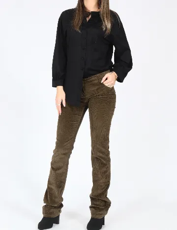 Pantaloni Zara, verde Verde