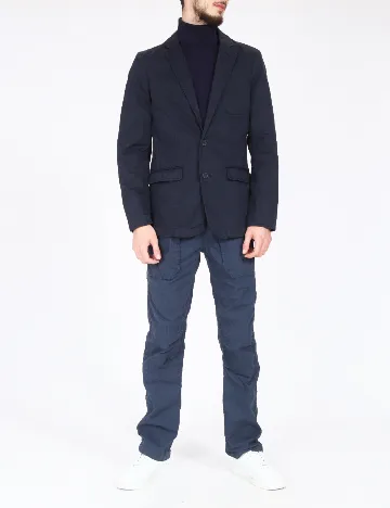 Sacou Pull&Bear, bleumarin Albastru