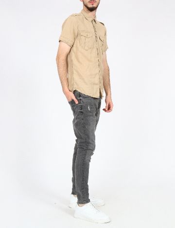 Camasa Pull&Bear, maro