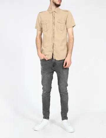 Camasa Pull&Bear, maro Maro