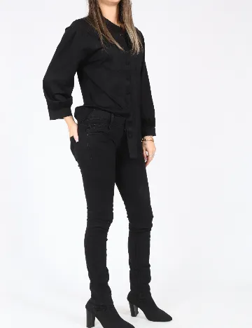 Blugi Zara, negru Negru