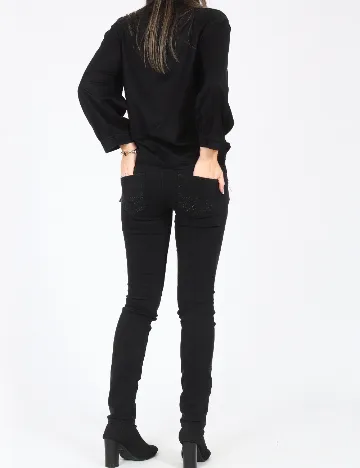 Blugi Zara, negru Negru
