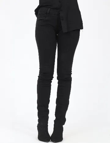 Blugi Zara, negru Negru