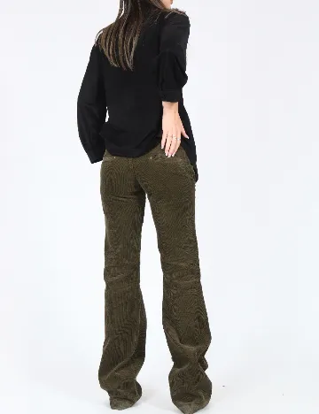 Pantaloni Zara, verde Verde