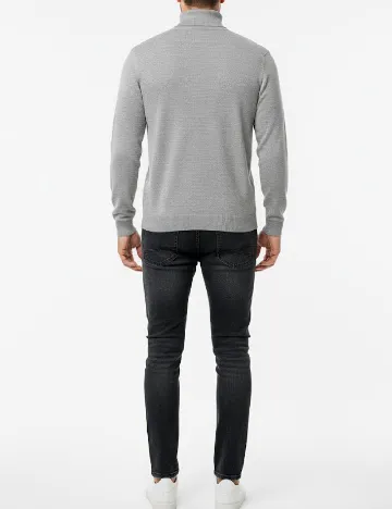 Bluza Pull&Bear, gri Gri