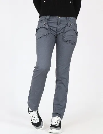 Pantaloni Zara, gri Gri