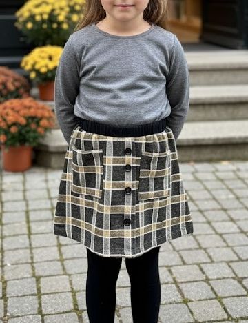 Fusta Zara, mix culori