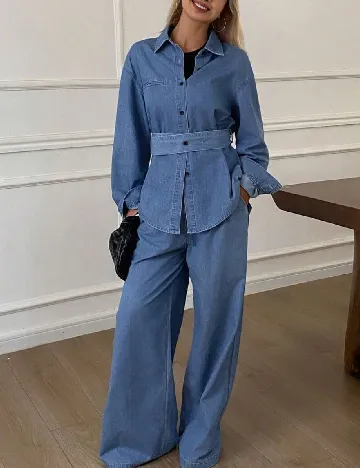 Compleu Dazy, albastru Albastru