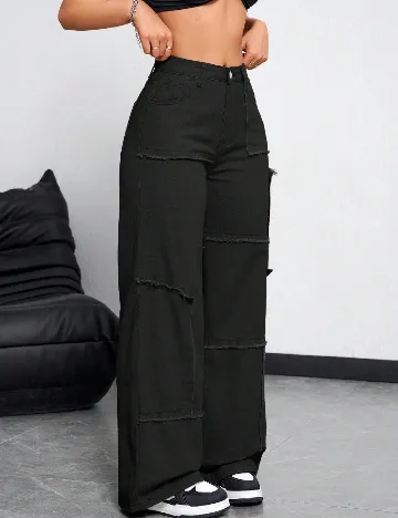 Blugi SHEIN, negru Negru