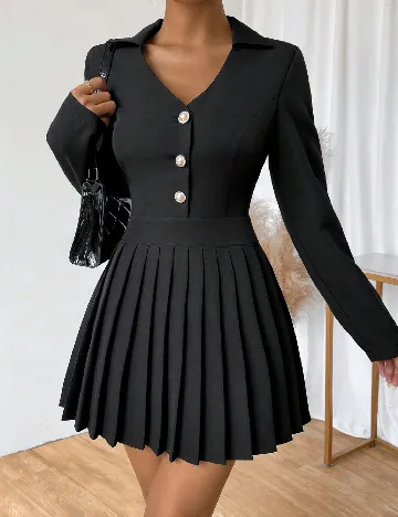 Rochie scurta SHEIN, negru Negru