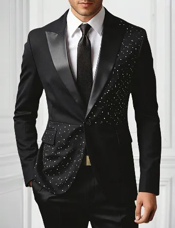 Sacou SHEIN, negru Negru