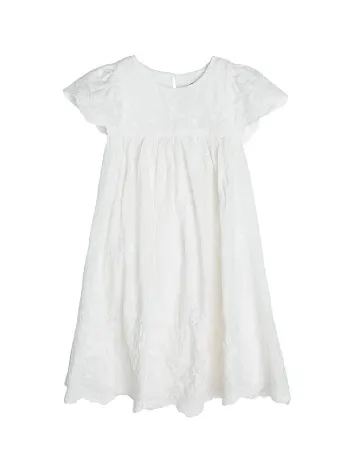 Rochie Cool Club, alb Alb