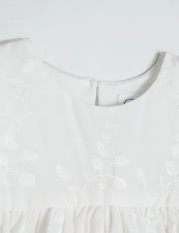 Rochie Cool Club, alb Alb