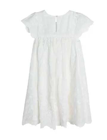 Rochie Cool Club, alb Alb