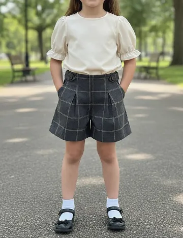 Pantaloni scurti Zara, gri Gri