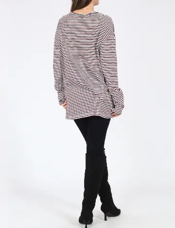 Bluza Oversize Zara, pruna Mov