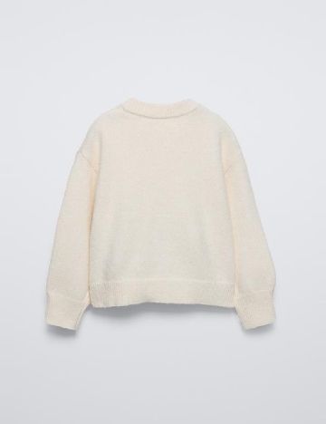 Pulover Zara, crem