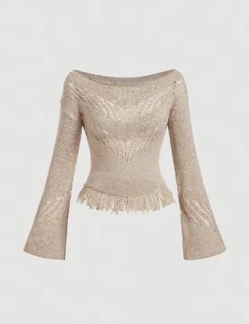 Bluza SHEIN, crem Crem