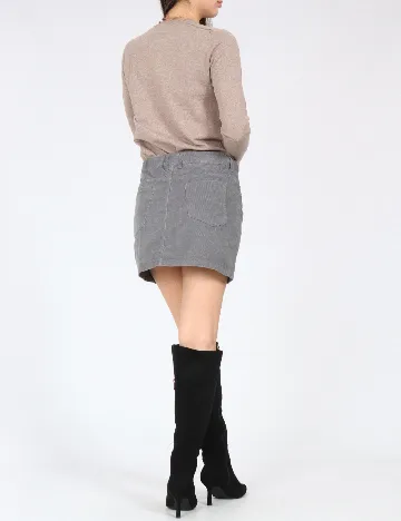 Fusta Zara, gri Gri