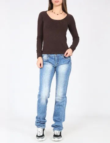 Blugi Zara, albastru