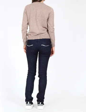 Blugi Zara, bleumarin Albastru